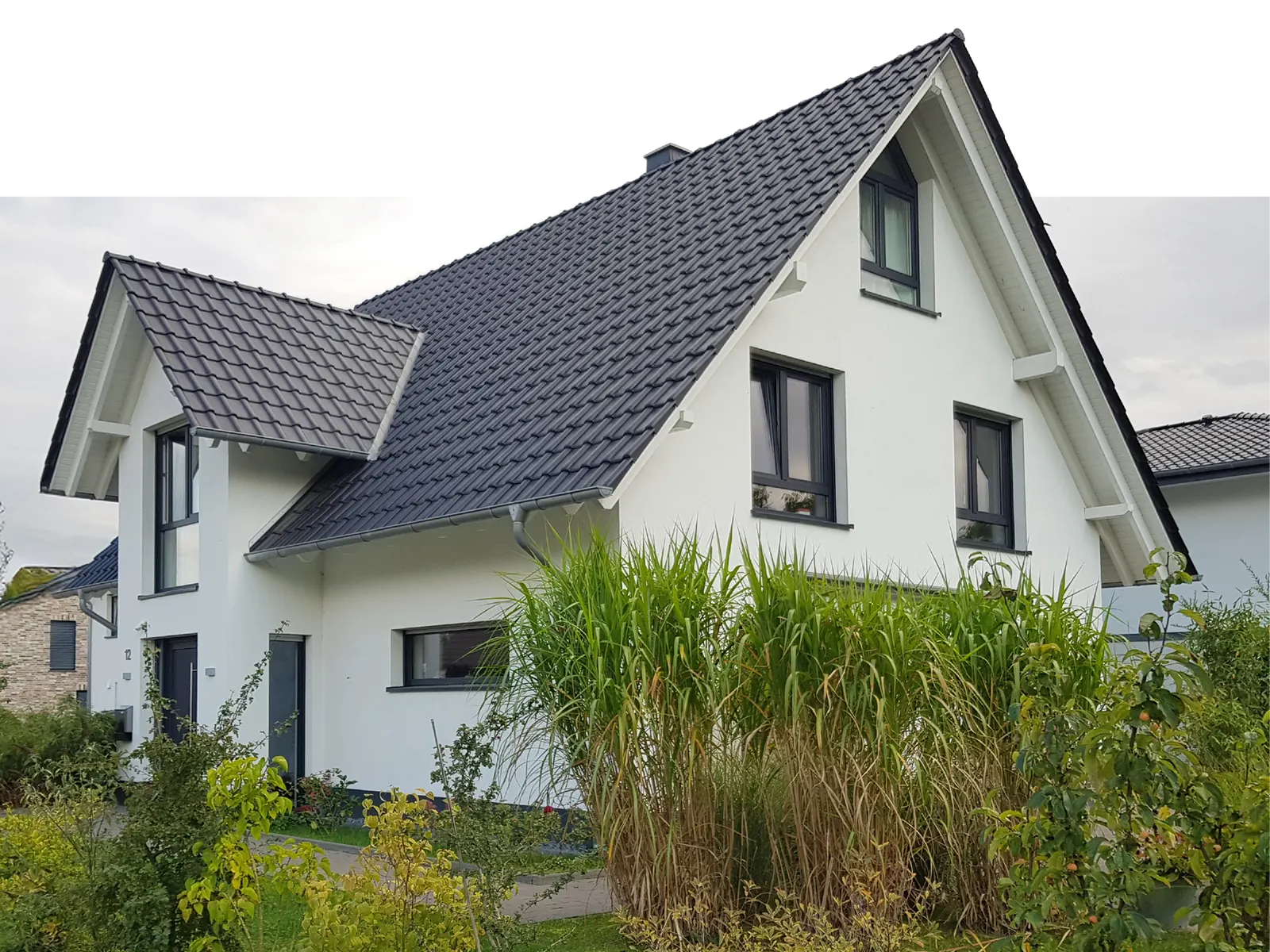 Von DENKER gebautes Einfamilienhaus mit Satteldach